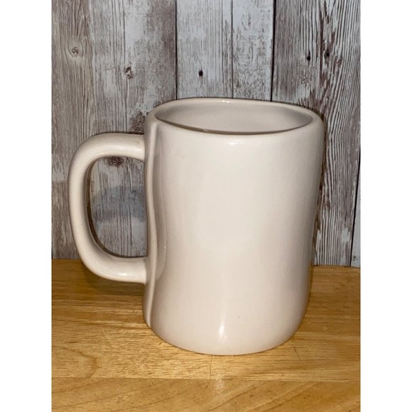Rae Dunn White Ceramic But First Coffee Tea Mug Cup Farmhouse Decor - Picture 3 of 7